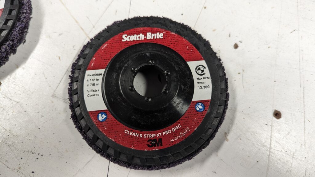 Scotch Brite XT Pro disc