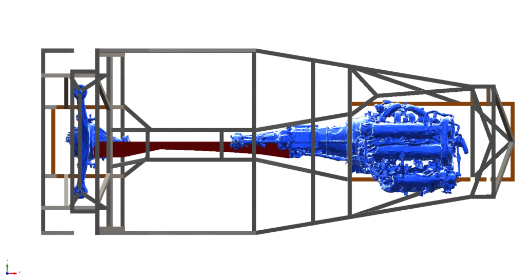 The top and side views help you spot interference.