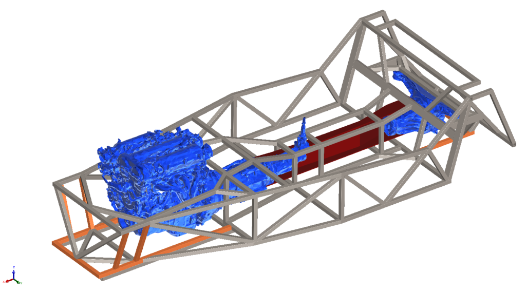 An assembly brings together multiple parts